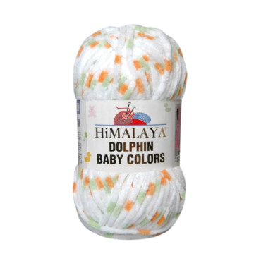 Włóczka Himalaya Dolphin Baby Colors 80401