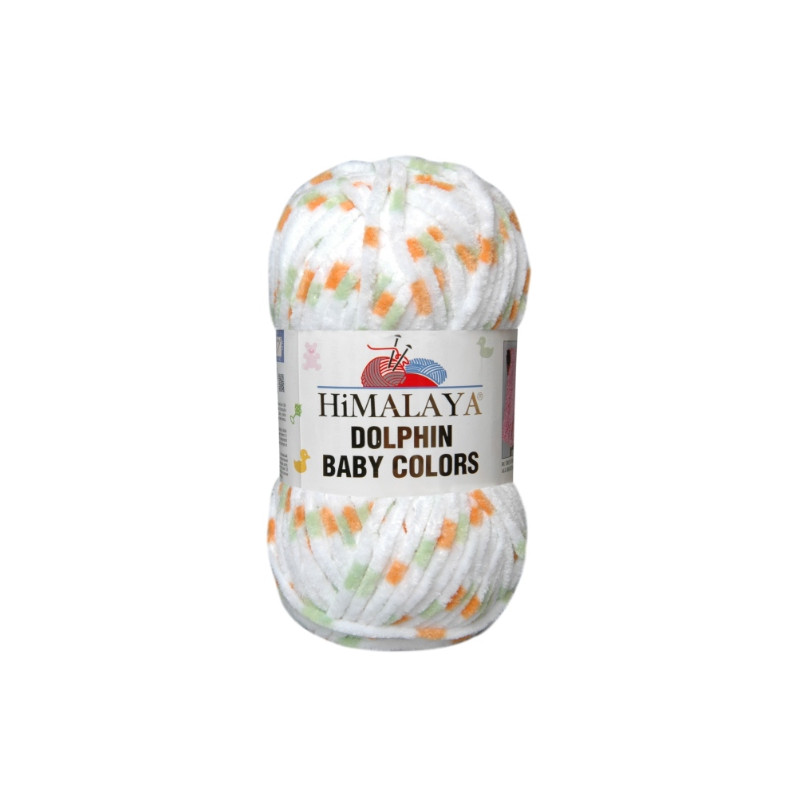 Włóczka Himalaya Dolphin Baby Colors 80401 - produkt wyplatamy.pl 1