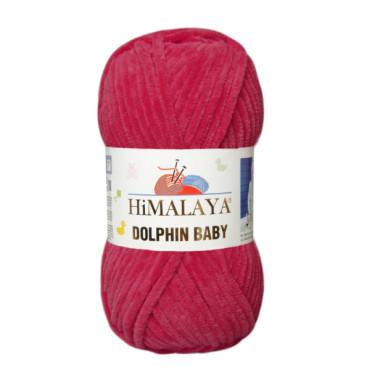 Włóczka Himalaya Dolphin Baby 80310 ciemny róż