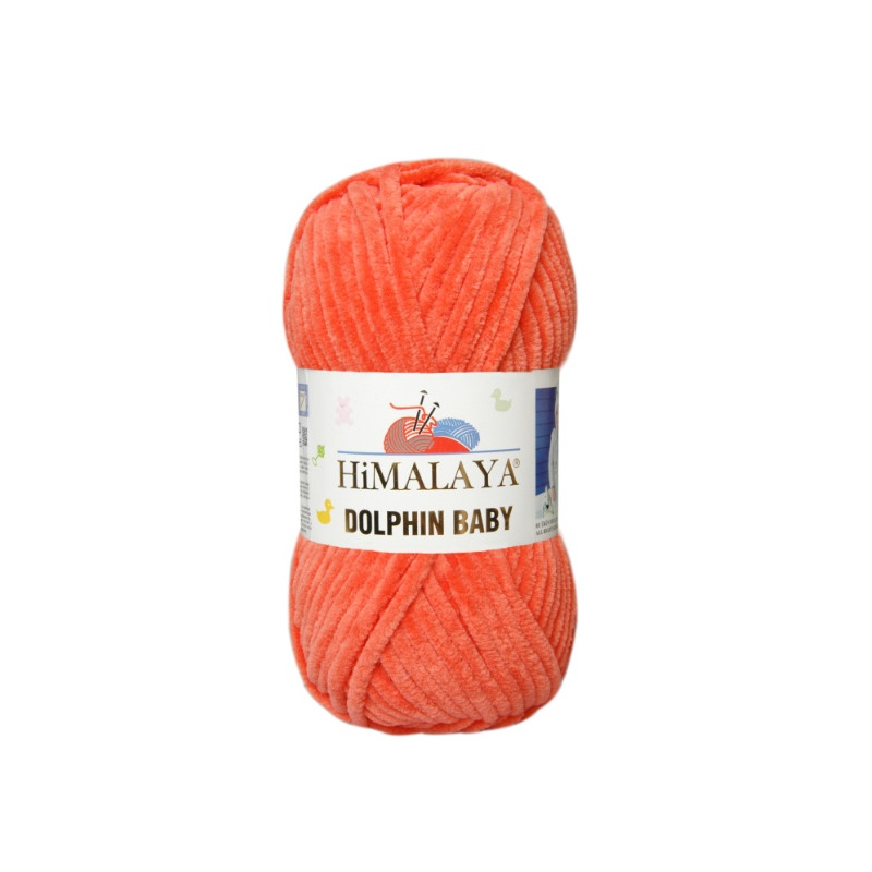 Włóczka Himalaya Dolphin Baby 80312 koral - produkt wyplatamy.pl 1