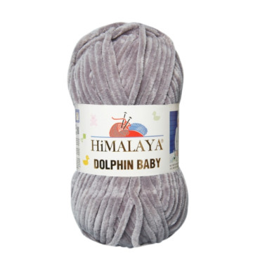 Włóczka Himalaya Dolphin Baby 80320 szary
