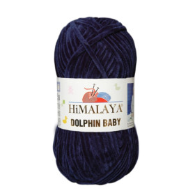 Włóczka Himalaya Dolphin Baby 80321 granatowy