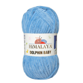 Włóczka Himalaya Dolphin Baby 80327 niebieski