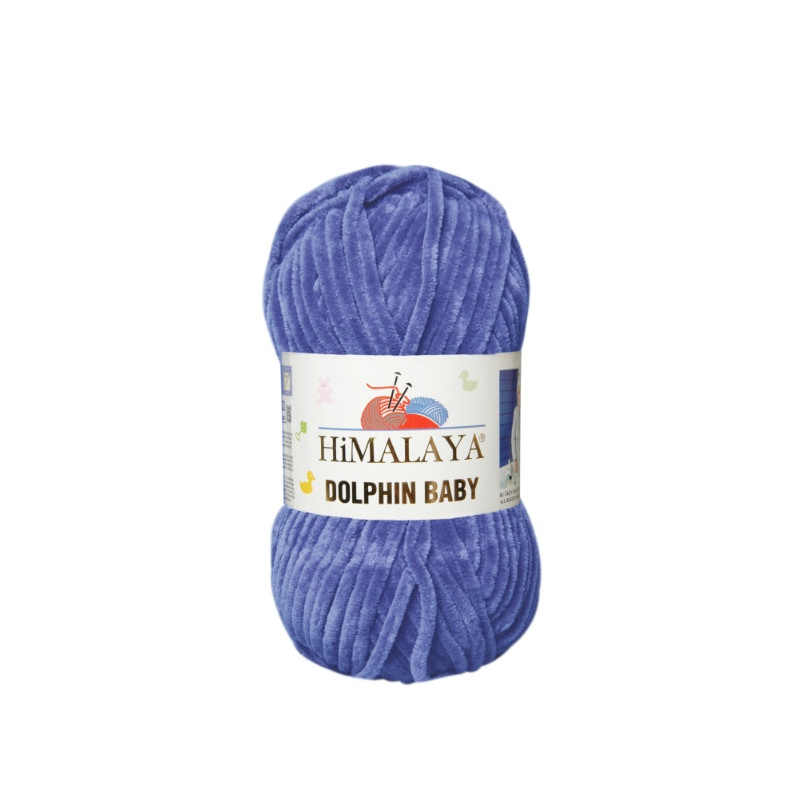 Włóczka Himalaya Dolphin Baby 80329 chaber - produkt wyplatamy.pl 1