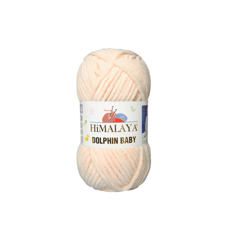Włóczka Himalaya Dolphin Baby 80333 cielisty - produkt wyplatamy.pl 1