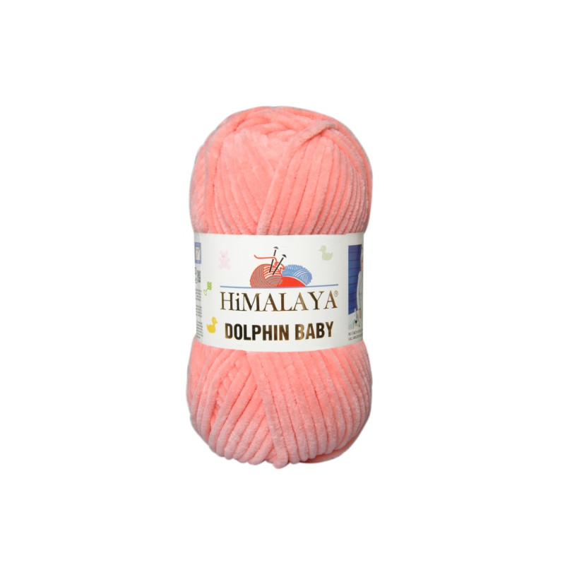 Włóczka Himalaya Dolphin Baby 80346 różowy - produkt wyplatamy.pl 1