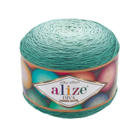 Alize Diva Ombre Batik 7369 czerwono-bordowy