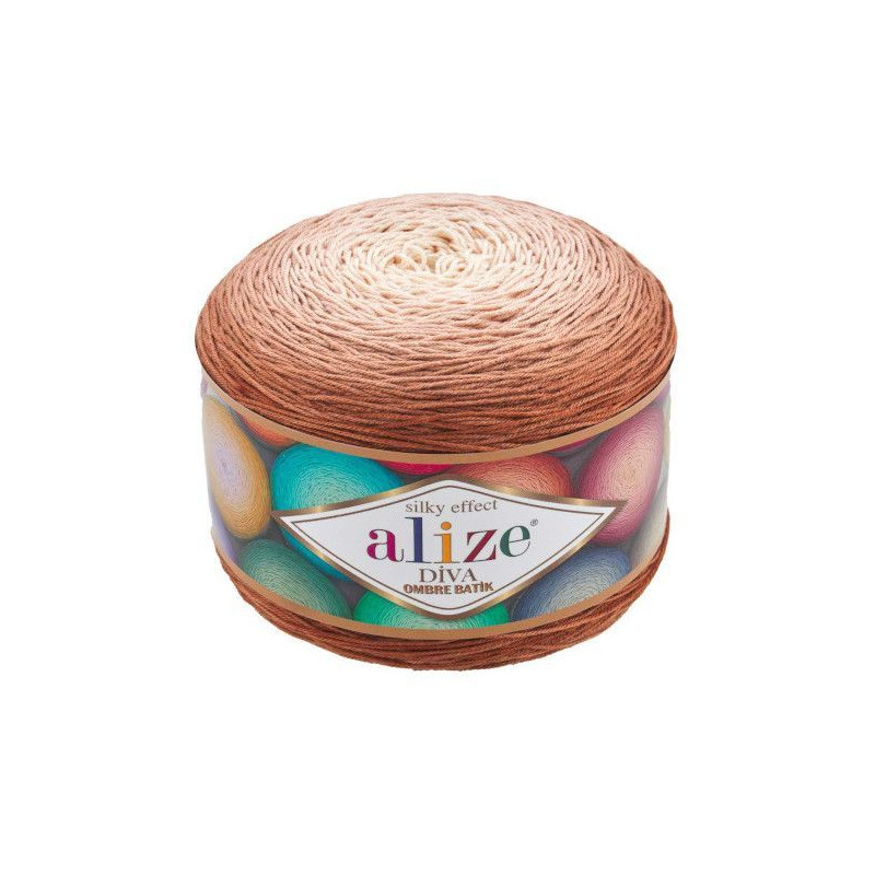 Włóczka Alize Diva Ombre Batik 7375 - produkt wyplatamy.pl 1
