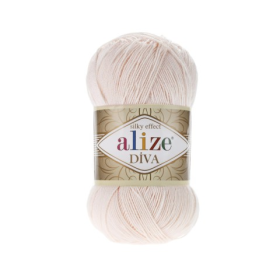 Włóczka Alize Diva 382 pudrowy róż
