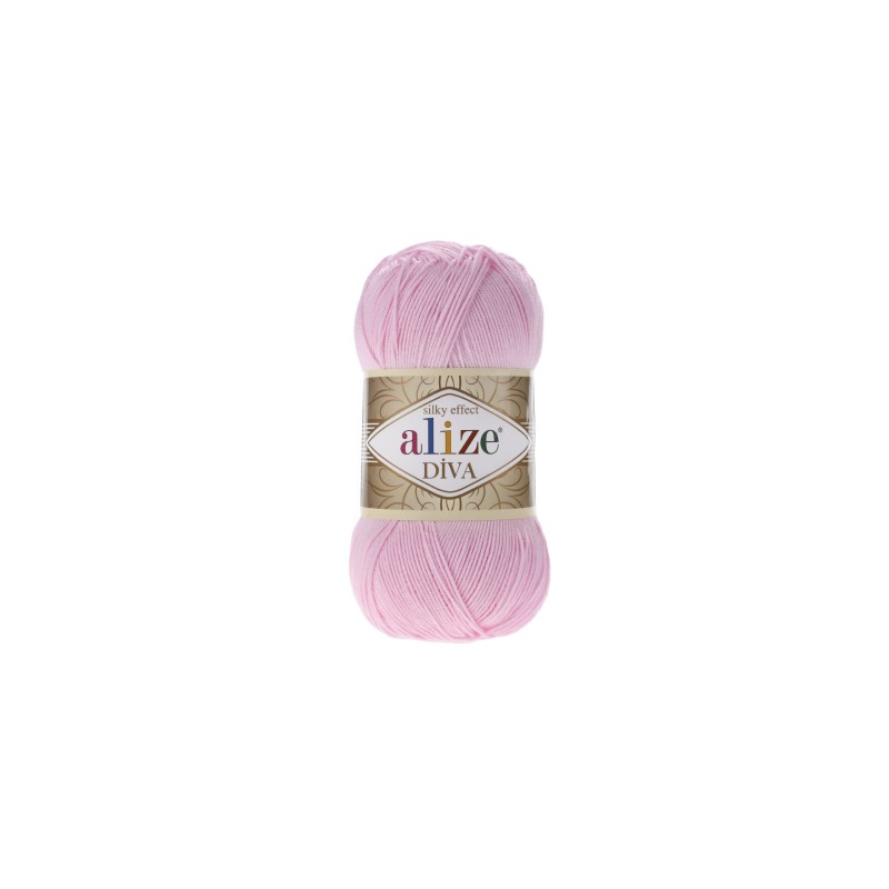 Włóczka Alize Diva 291 różowy - produkt wyplatamy.pl 1