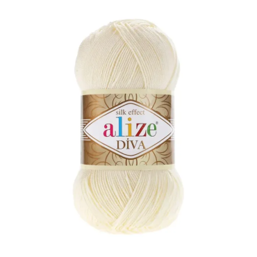 Włóczka Alize Diva 67 beżowy