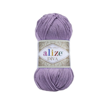 Włóczka Alize Diva 622 fioletowy