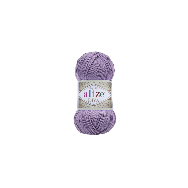 Włóczka Alize Diva 622 fioletowy - produkt wyplatamy.pl 1