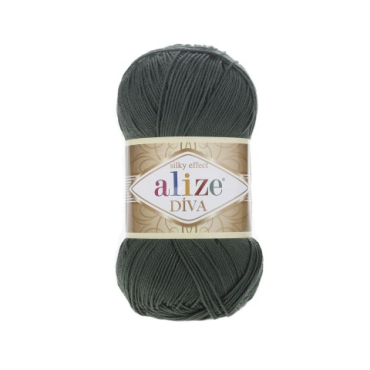Włóczka Alize Diva 131 butelkowa zieleń