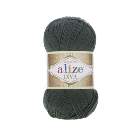 Włóczka Alize Diva 131 butelkowa zieleń