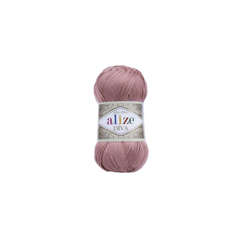 Włóczka Alize Diva 354 różany - produkt wyplatamy.pl 1