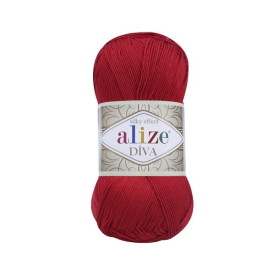 Alize Diva 106 czerwień