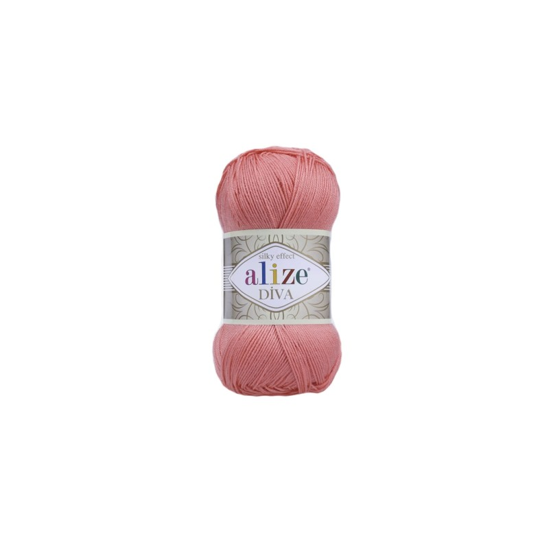 Włóczka Alize Diva 619 koral - produkt wyplatamy.pl 1