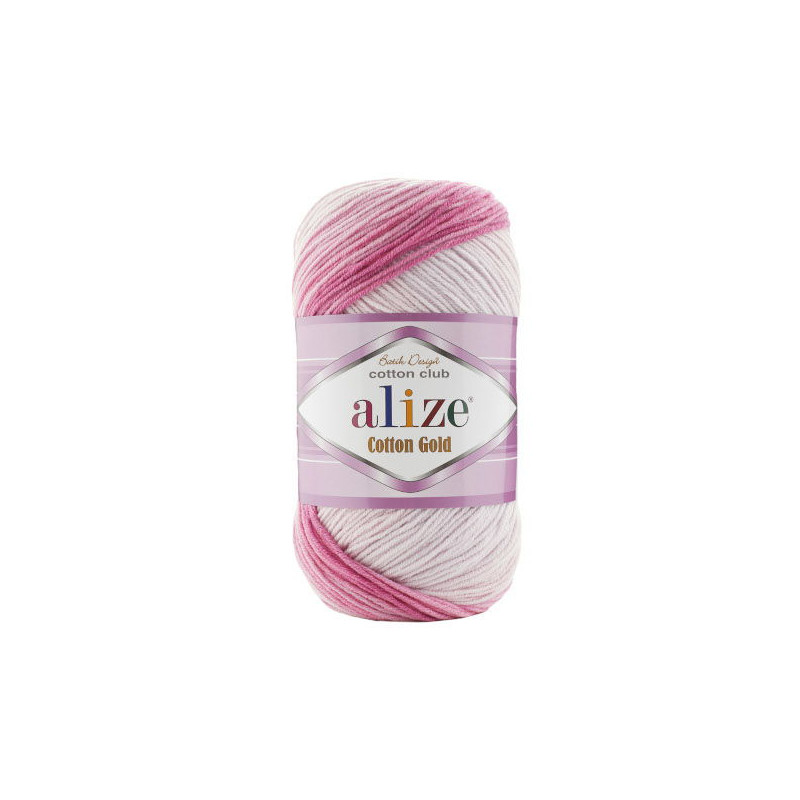 Włóczka Alize Cotton Gold Batik 3302 - produkt wyplatamy.pl 1