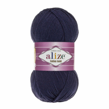 Włóczka Alize Cotton Gold 058 granatowy