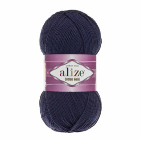 Włóczka Alize Cotton Gold 058 granatowy