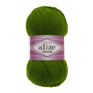 Włóczka Alize Cotton Gold 035 paproć