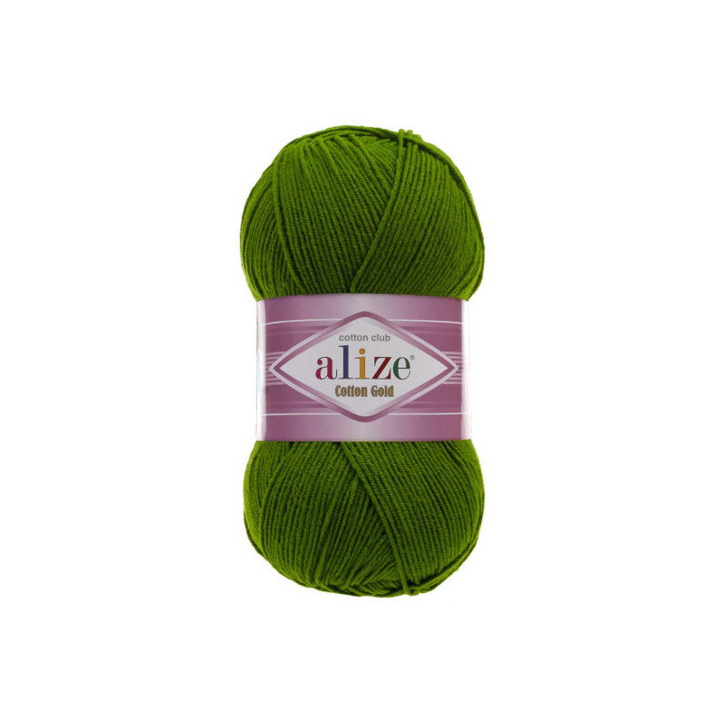 Włóczka Alize Cotton Gold 035 paproć - produkt wyplatamy.pl 1