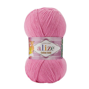 Włóczka Alize Cotton Gold 264 różowy