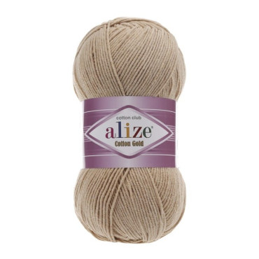 Włóczka Alize Cotton Gold 262 ciepły beż