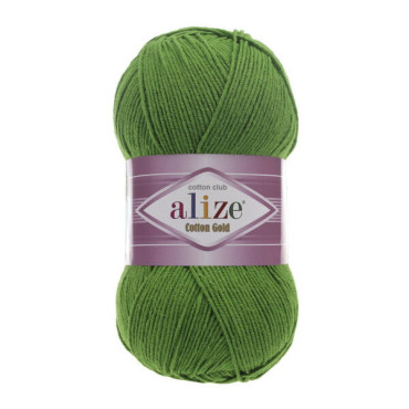 Włóczka Alize Cotton Gold 126 zielony