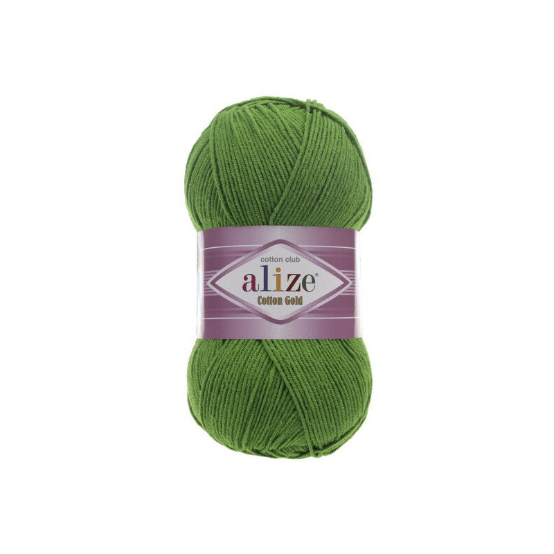 Włóczka Alize Cotton Gold 126 zielony - produkt wyplatamy.pl 1