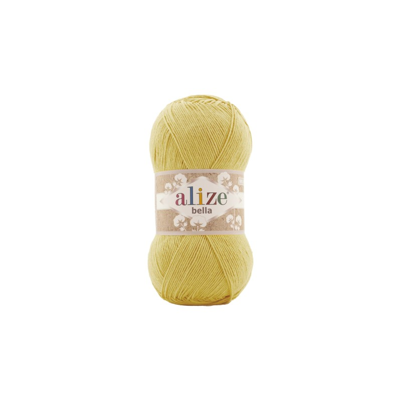 Włóczka Alize Bella 110 żółty - produkt wyplatamy.pl 1