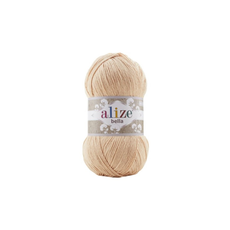 Włóczka Alize Bella 076 beżowy - produkt wyplatamy.pl 1