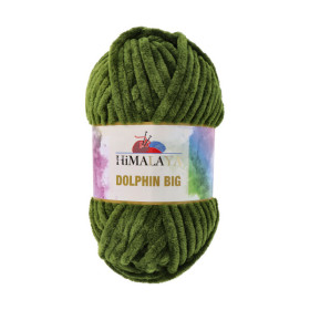 Włóczka Himalaya Dolphin Big 76747 zielony