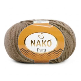 Włóczka Nako Peru 257 jasny brąz