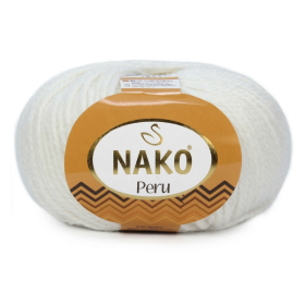 Włóczka Nako Peru 208 biały