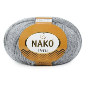 Włóczka Nako Peru 195 jasny szary