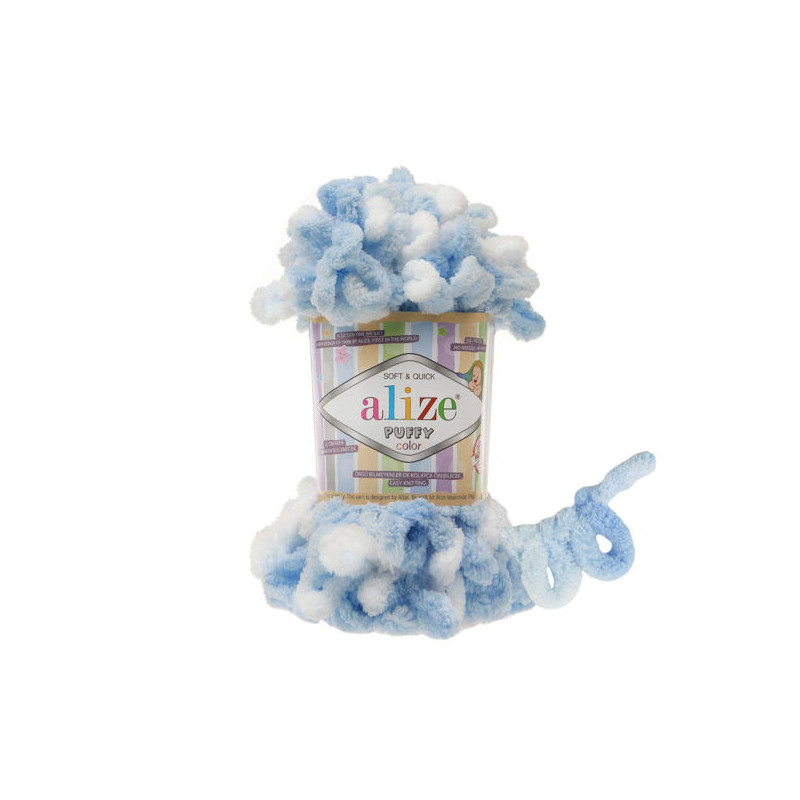 Włóczka Alize Puffy Color 5865 - produkt wyplatamy.pl 1