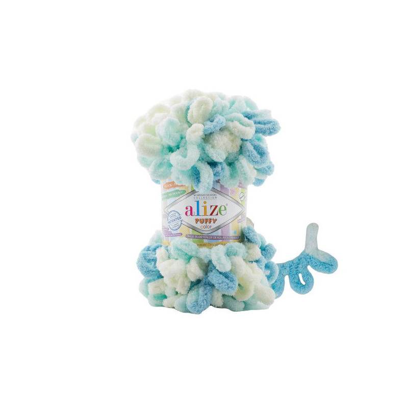Włóczka Alize Puffy Color 6461 - produkt wyplatamy.pl 1