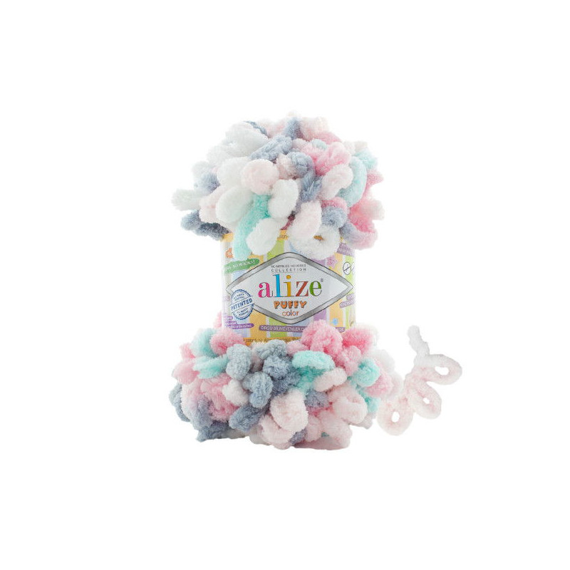 Włóczka Alize Puffy Color 6529 - produkt wyplatamy.pl 1