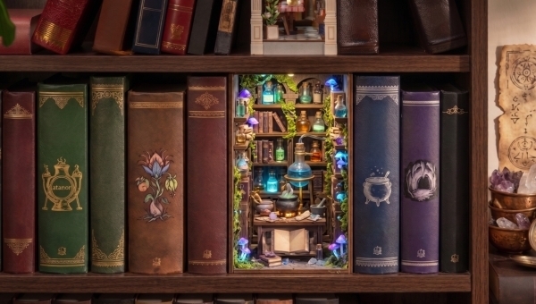 Nook Book – Miniaturhäuser zum Selberbauen für dein Bücherregal | Wyplatamy Nook Book – Miniaturhäuser zum Selberbauen für dein Bücherregal | Wyplatamy