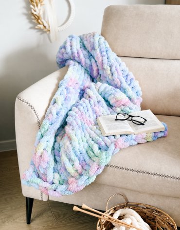 Włóczka chenille standard kolor nr 56 - 230g – Inspiracja nr. 3 Włóczka chenille standard kolor nr 56 - 230g – Inspiracja nr. 3