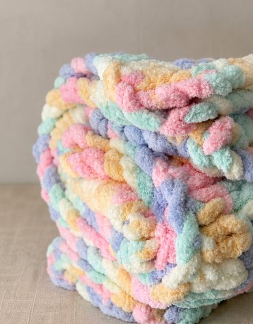 Włóczka chenille standard kolor nr 56 - 230g – Inspiracja nr. 4 Włóczka chenille standard kolor nr 56 - 230g – Inspiracja nr. 4