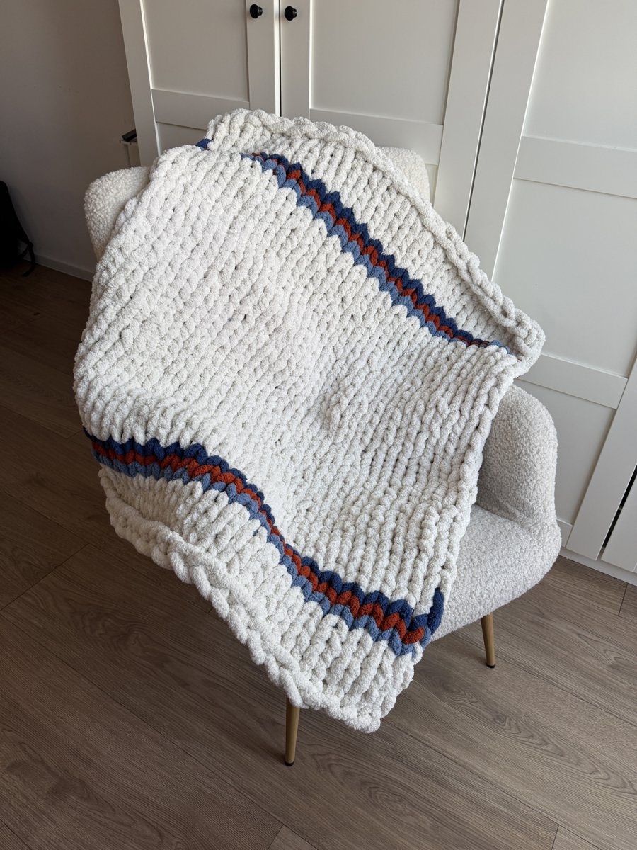 Włóczka chenille standard kolor nr 19 - 230g – Inspiracja nr. 4
