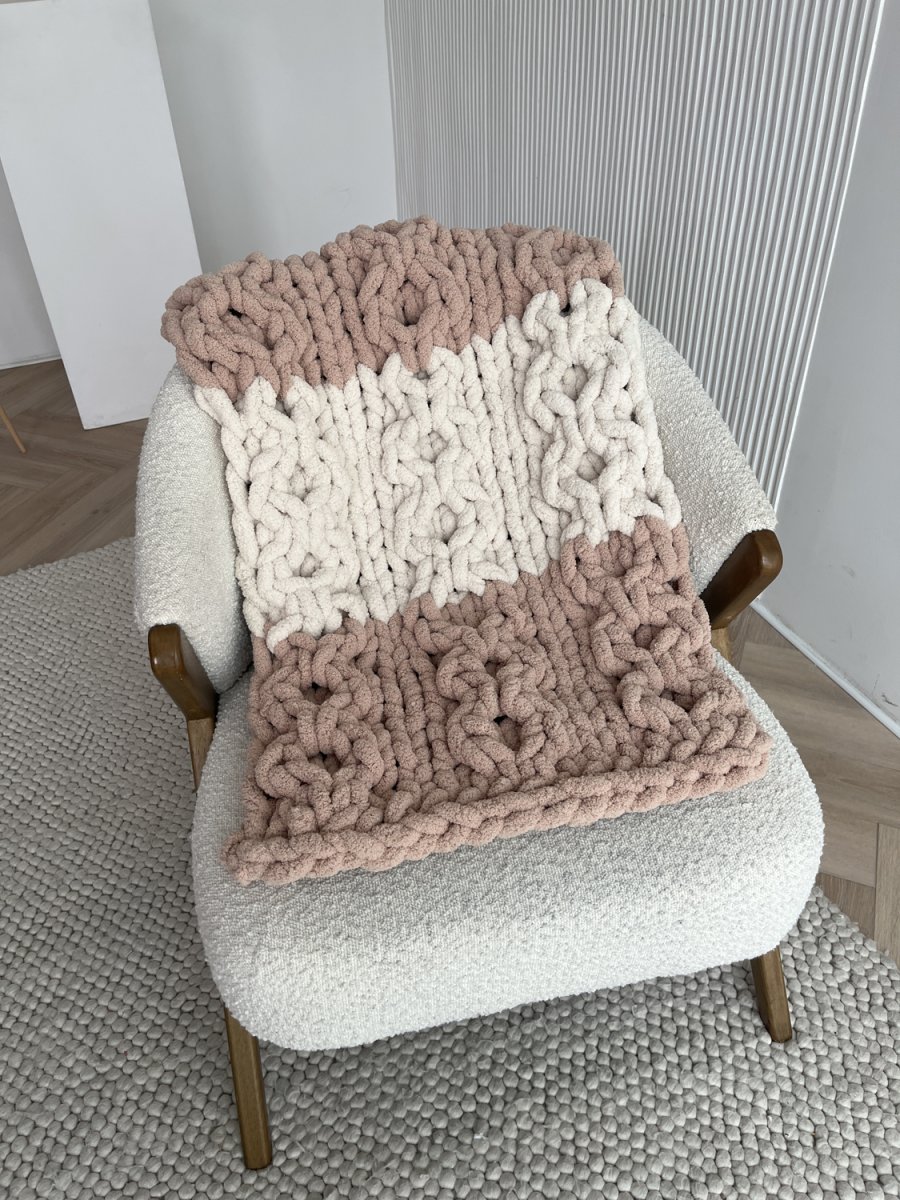 Włóczka chenille standard kolor nr 19 - 230g – Inspiracja nr. 5