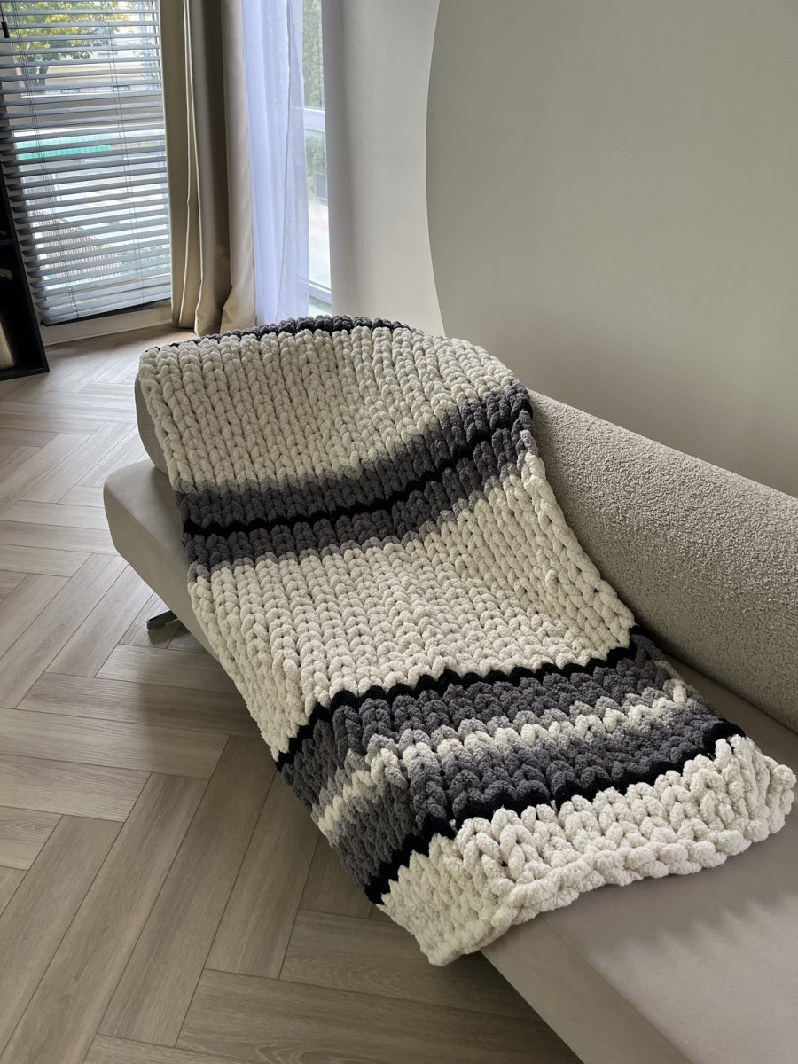 Włóczka chenille standard kolor nr 19 - 230g – Inspiracja nr. 7