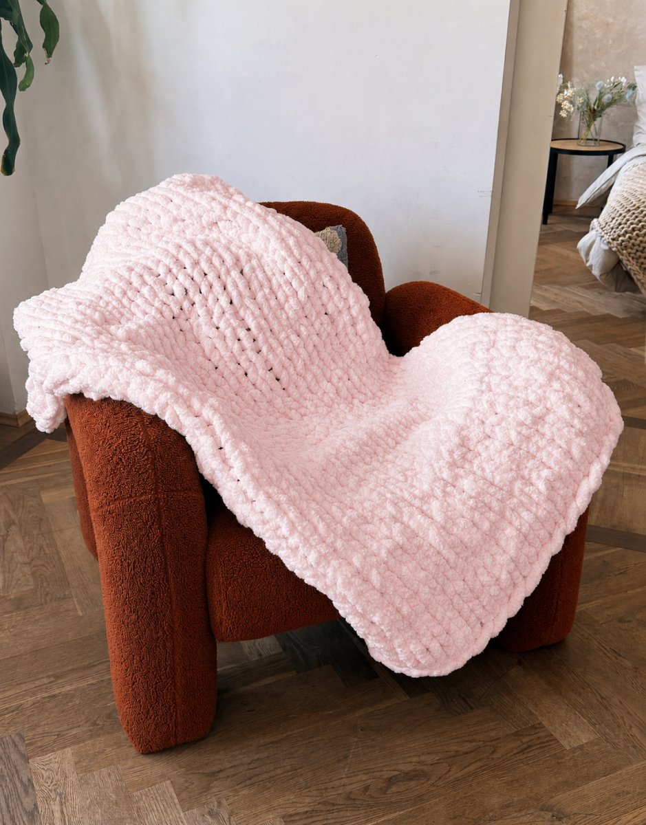 Włóczka chenille standard kolor nr 903 - 230g – Inspiracja nr. 3