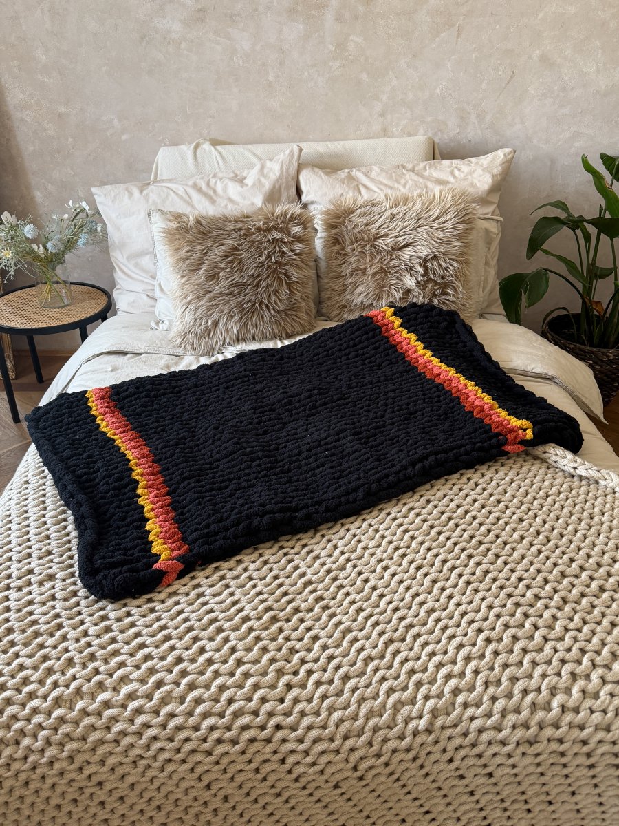 Włóczka chenille standard kolor nr 15 - 230g – Inspiracja nr. 2