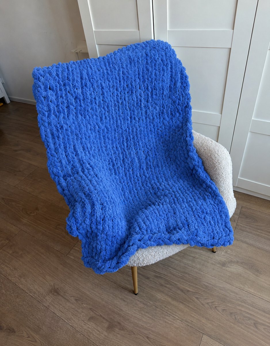 Włóczka chenille standard kolor nr 32 - 230g – Inspiracja nr. 4