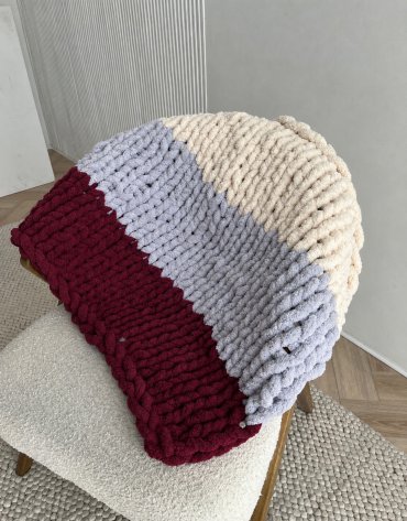 Włóczka chenille standard kolor nr 911 - 300g – Inspiracja nr. 1 Włóczka chenille standard kolor nr 911 - 300g – Inspiracja nr. 1